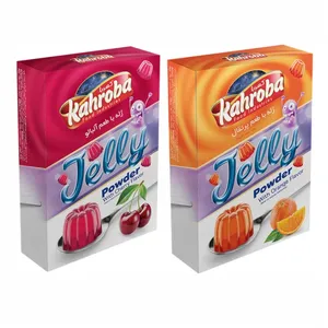 پودر آلبالو و پودر ژله پرتقال کهربا - 100 گرم مجموعه 2 عددی