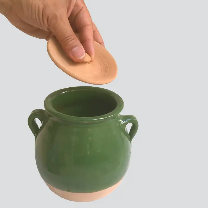 ظرف دیزی سفالی مدل سنتی کد DZC-003