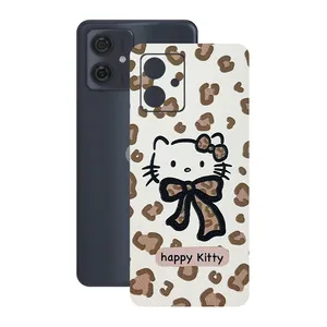Remax cover sticker Leth model hello kitty design suitable for Motorola Moto G54 mobile phone