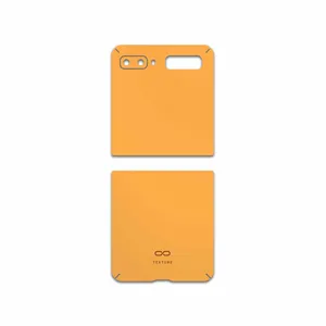 MAHOOT Matte-Orange Cover Sticker for Samsung Galaxy Z Flip