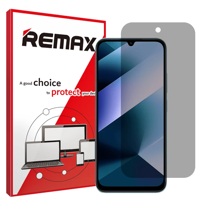 محافظ صفحه نمایش حریم شخصی ریمکس مدل Resistant مناسب برای گوشی موبایل شیائومی Poco C85