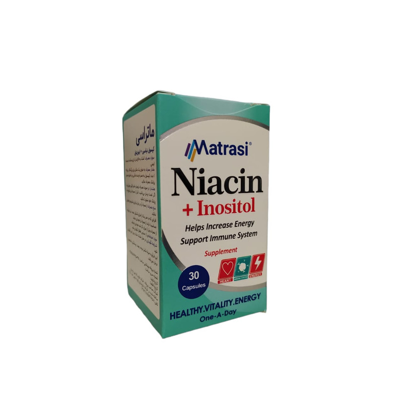 کپسول نیاسین و اینوزیتول ماتراسی بسته 30 عددی