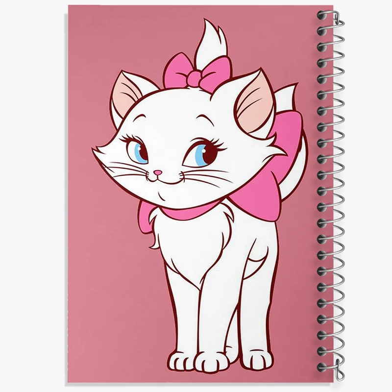 دفتر لیست خرید 50 برگ خندالو طرح گربه ماری (Marie) کد N1823