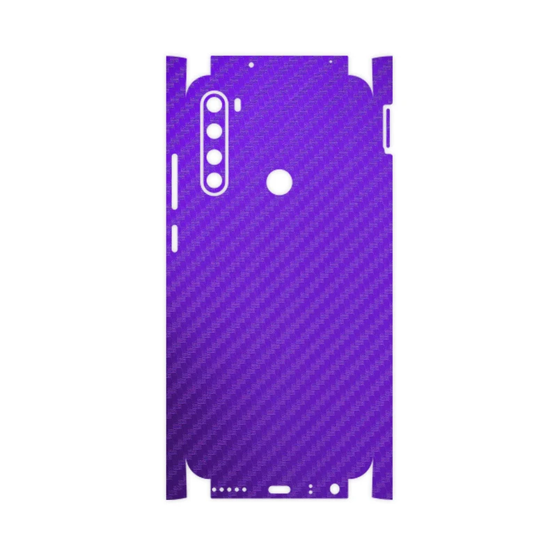 برچسب پوششی ماهوت مدل Purple-Fiber-FullSkin مناسب برای گوشی موبایل شیائومی Redmi Note 8 2021