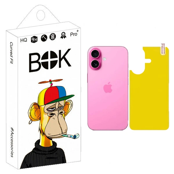 محافظ پشت گوشی بوک مدل ClearGuard مناسب برای گوشی موبایل اپل iPhone 16