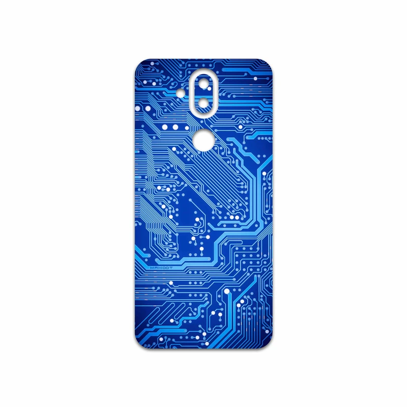 برچسب پوششی ماهوت مدل Blue Printed Circuit Board مناسب برای گوشی موبایل نوکیا 8.1