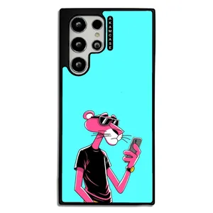 AKAM AMC-WSGS22U-PINK PANTHER1 Cover For Samsung Galaxy S22 Ultra