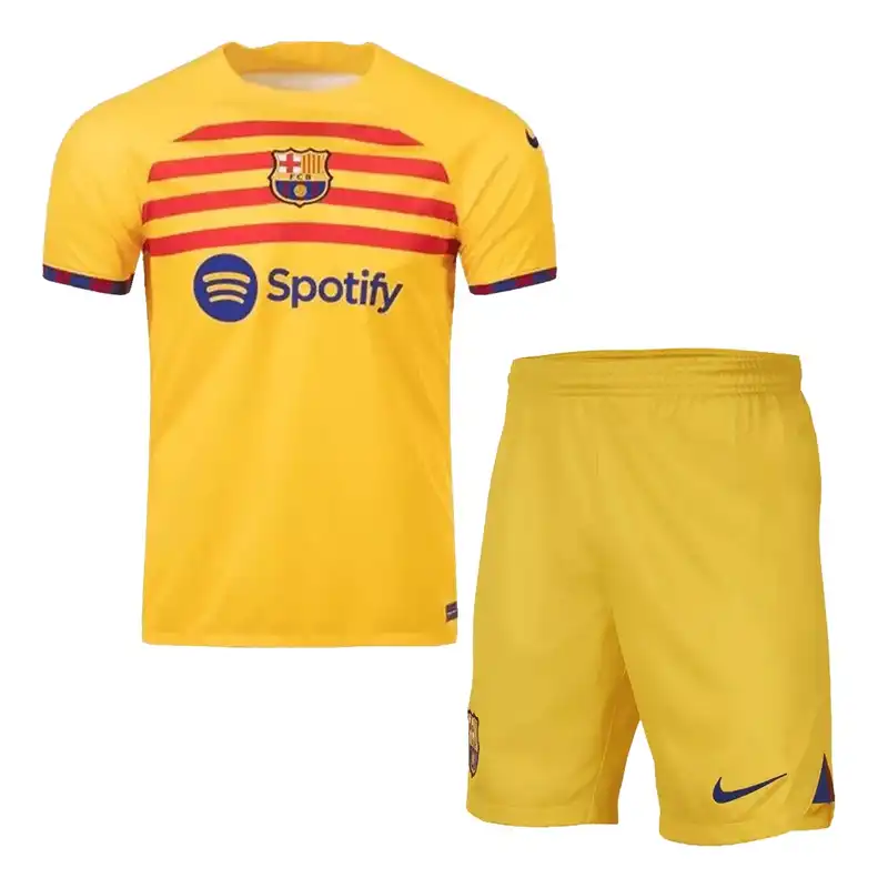 ست تیشرت و شلوارک ورزشی مردانه مدل بارسلونا