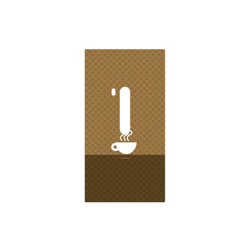 برچسب پوششی ماهوت مدل Minimal Cup of Coffee Icon مناسب برای گوشی موبایل نوکیا Lumia 920