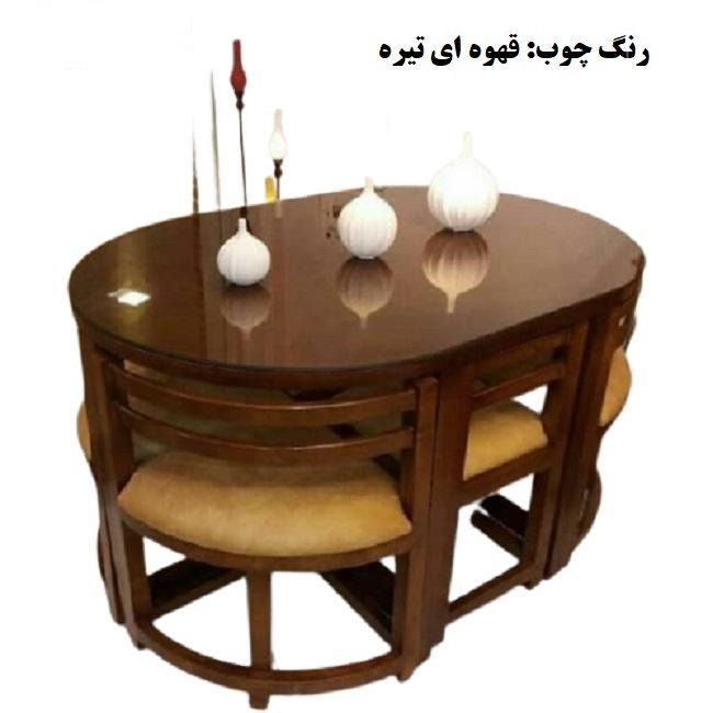 میز و صندلی ناهارخوری 6 نفره مدل Dar-004