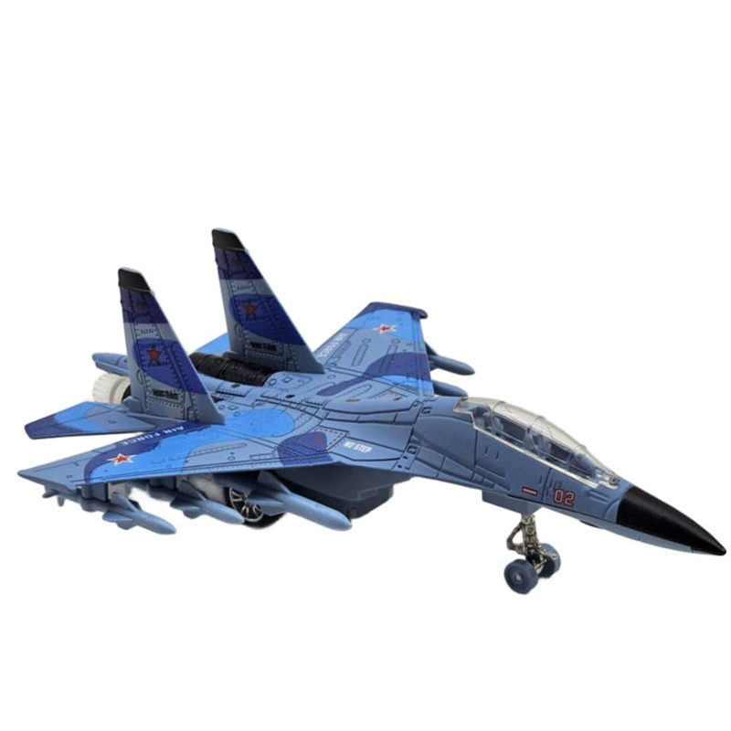 ماکت هواپیما ناب سل مدل جت جنگنده موزیکال چراغدار SUKHOI SU-30MKK