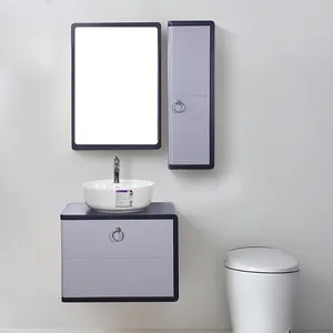 ست کابینت و روشویی الین مدل لاوین به همراه آینه و باکس