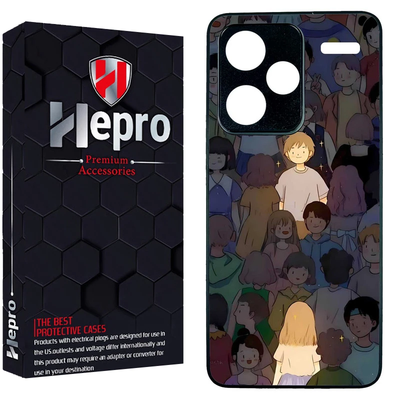 کاور هپرو طرح فانتزی مدل TPU مناسب برای گوشی موبایل شیائومی Redmi Note 13 Pro Plus