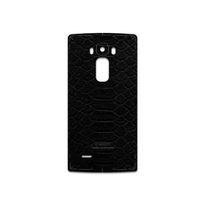 MAHOOT Black-Snake-Leather Cover Sticker for LG G Flex 2