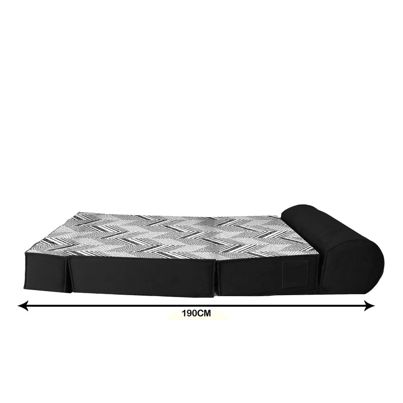 مبل تختخواب شو یک نفره نوپه هوم مدل مینیمال زیگزاگ P1039