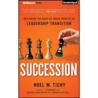 کتاب Succession اثر Noel M. Tichy and Jeff Cummings انتشارات Brilliance 