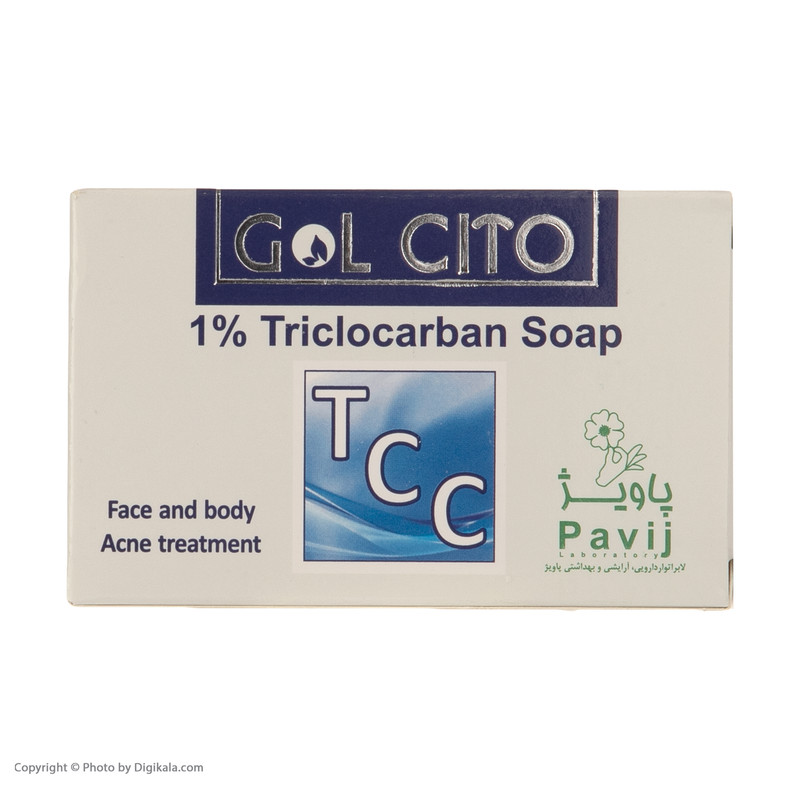 صابون درمانی گل سیتو مدل تی سی سی وزن 100 گرم