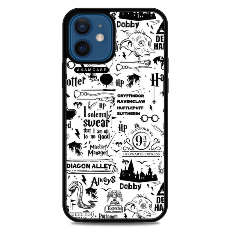 کاور آکام مدل AMCWA12M-HARRY POTTER16 مناسب برای گوشی موبایل اپل iPhone 12 Mini