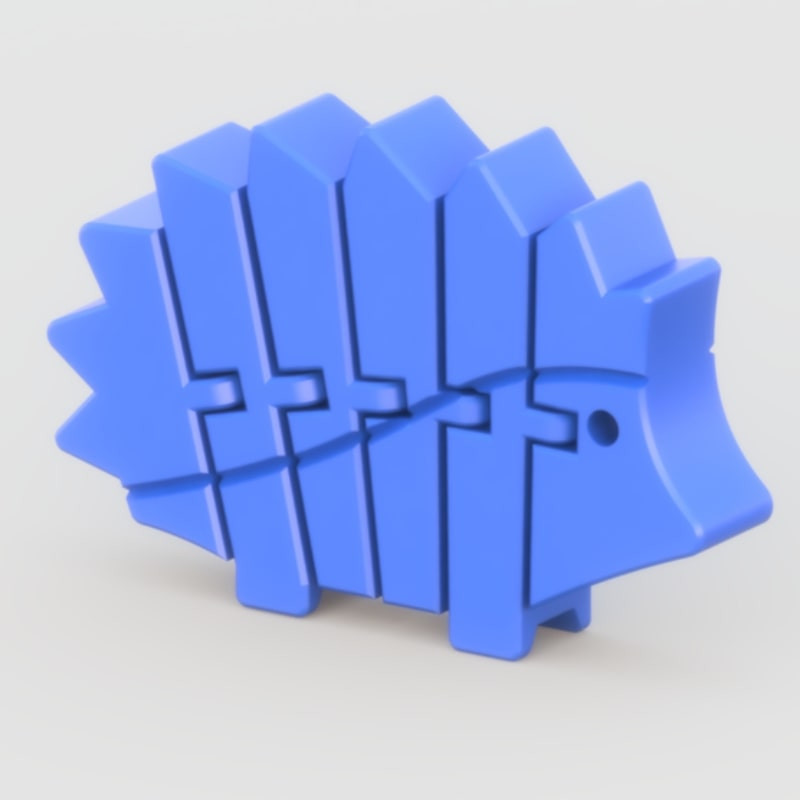 اسباب بازی زینتی مدل جوجه تیغی انعطاف پذیر