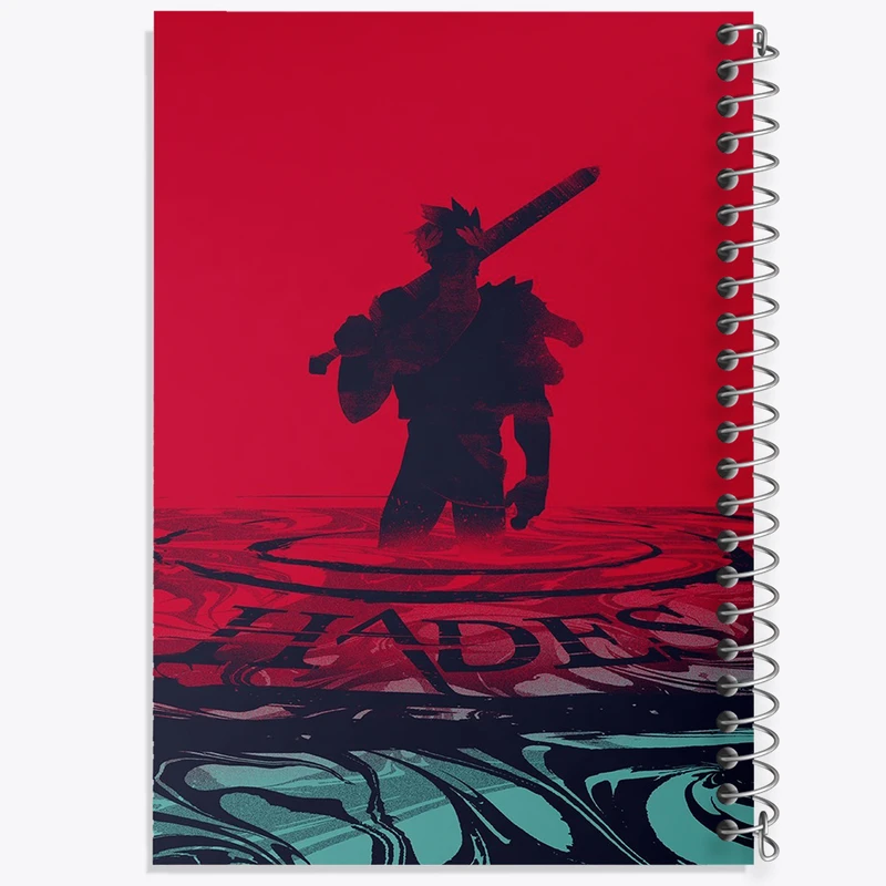 دفتر ژورنال نویسی 50 برگ خندالو مدل نقطه ای طرح بازی هادس (Hades) کد 32839