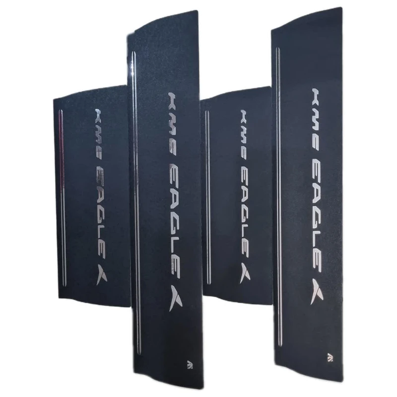 برچسب پارکابی خودرو امیران اسپرت طرح چرم کد 2025070 مناسب برای ایگل مجموعه 4 عددی