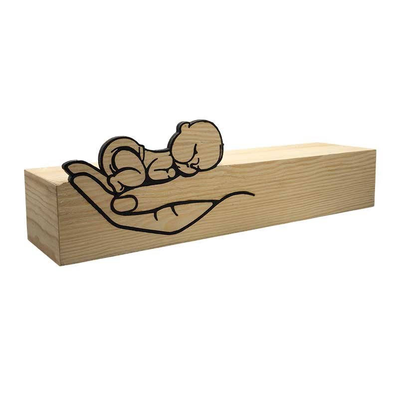 شلف دیواری مدل نوزاد کد K005