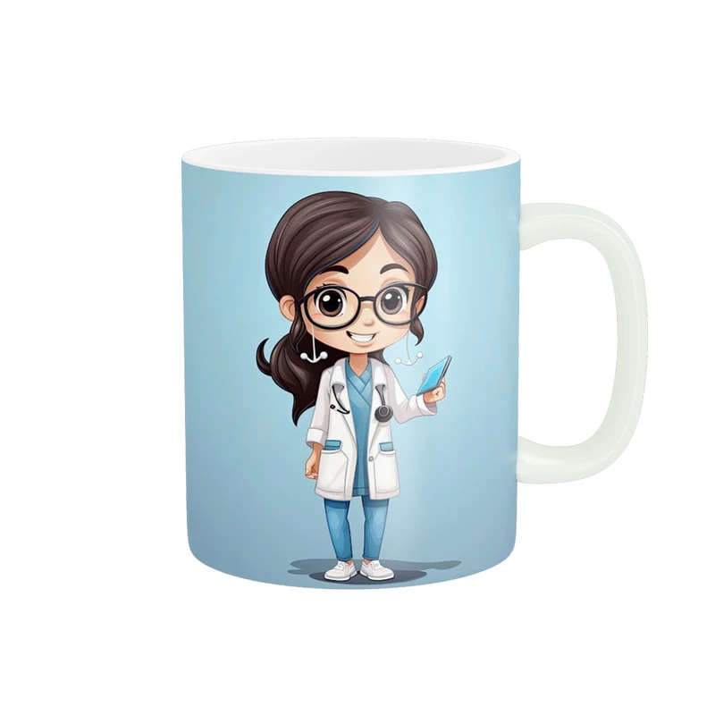 ماگ پادآفرین مدل روز پرستار مبارک کد p1790