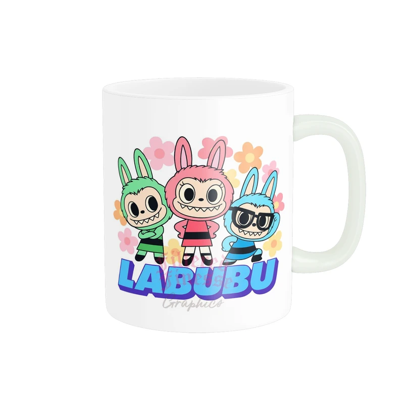 ماگ پاد آفرین مدل فانتزی طرح عروسک لبوبو Labubu ترند کد p10804