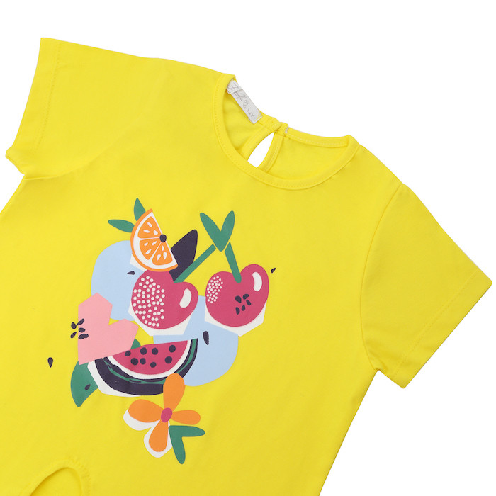 ست تی شرت و شلوار دخترانه فیورلا مدل fruits 34028
