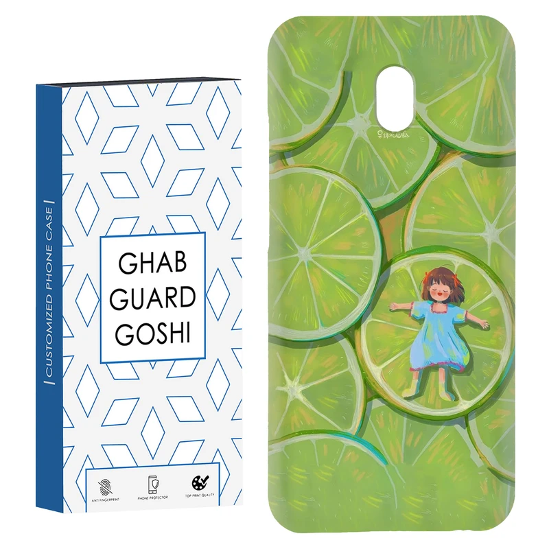 کاور قاب گارد گوشی طرح دختر لیمویی کد Dimo-258 مناسب برای گوشی موبایل شیائومی Redmi 8a