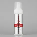 شامپو فوم پس از کاشت مو استم سل مدل Sulfate Free حجم 180 میلی‌لیتر، فاقد سولفات و 9 عامل تخریب‌کننده، ضد ریزش، تقویت‌کننده، ترمیم‌کننده، تنظیم و کنترل فعالیت غدد سبابه پوست سر، مناسب شست‌وشوی سر ملتهب بعد از جراحی کاشت مو