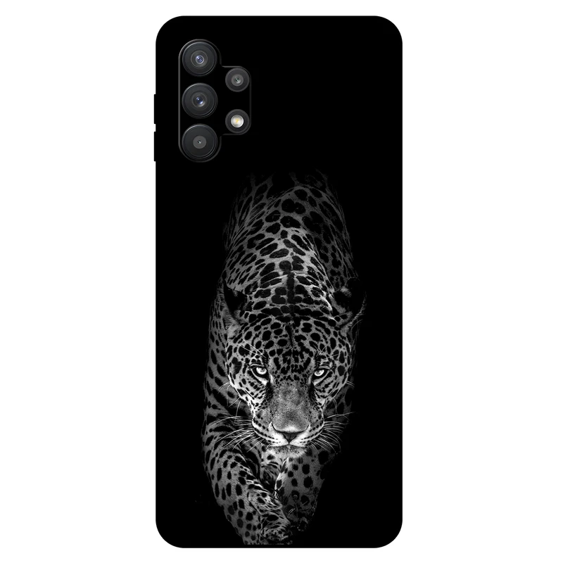   کاور مگافون طرح پلنگ مدل 1879 مناسب برای گوشی موبایل سامسونگ Galaxy M32 5G   