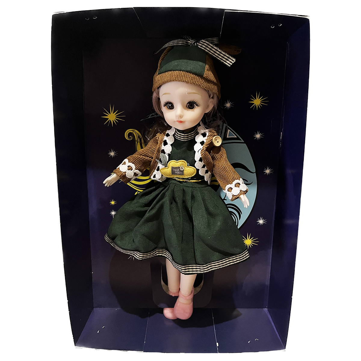 عروسک مدل کانیر طرح FASHION DOLL کد 201598 ارتفاع 30 سانتی متر