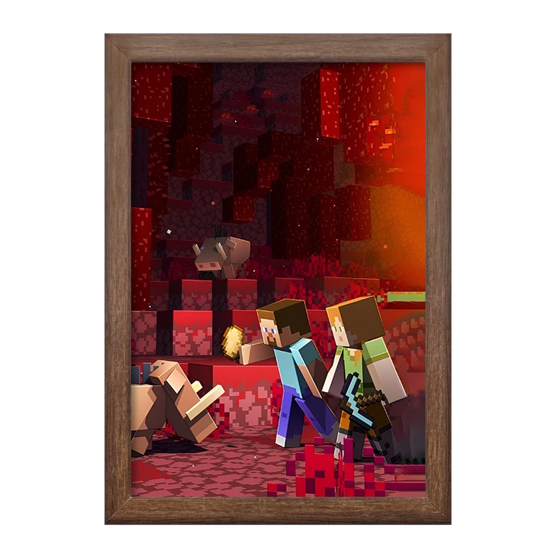 تابلو خندالو طرح ماینکرافت (Minecraft) کد F3509