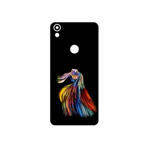 MAHOOT Rainbow Hair Digital Art Cover Sticker for Tecno Camon CM