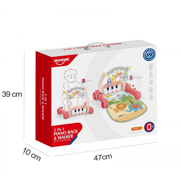 واکر کودک هانگر مدل موزیکال دوکاره 0638