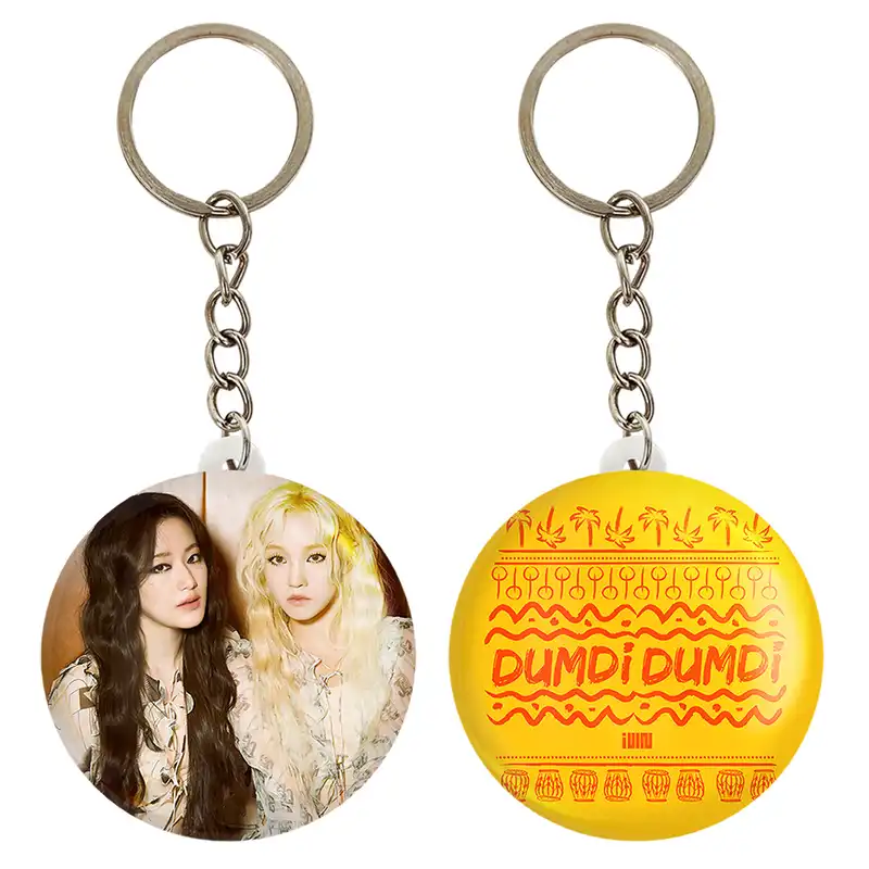 جاکلیدی خندالو مدل گروه جی آیدل GIdle کد 1958519586 مجموعه 2 عددی