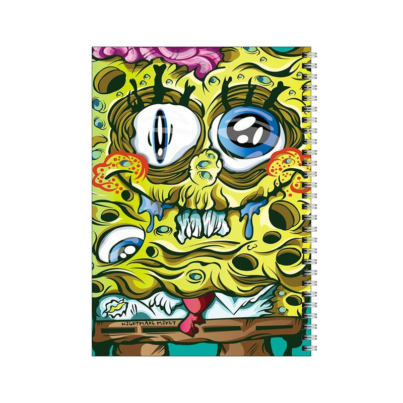 دفتر مشق 80 برگ بامبیلیپ طرح کریزی باب  کد 9192214