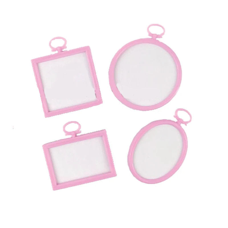 کارگاه گلدوزی طرح قاب پلاستیکی مدل 4SOR مجموعه 4 عددی 