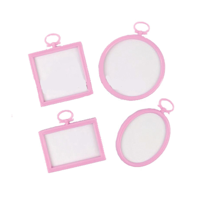 کارگاه گلدوزی طرح قاب پلاستیکی مدل 4SOR مجموعه 4 عددی