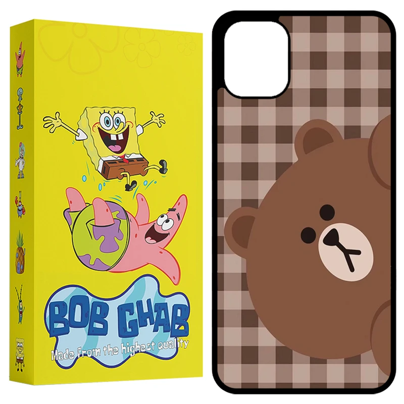 کاور باب قاب طرح خرس مدل BCP11 مناسب برای گوشی موبایل اپل iPhone 11