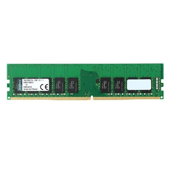 رم دسکتاپ DDR4 تک کاناله 2133 مگاهرتز CL15 کینگستون مدل KCP421NS8 ظرفیت 16 گیگابایت