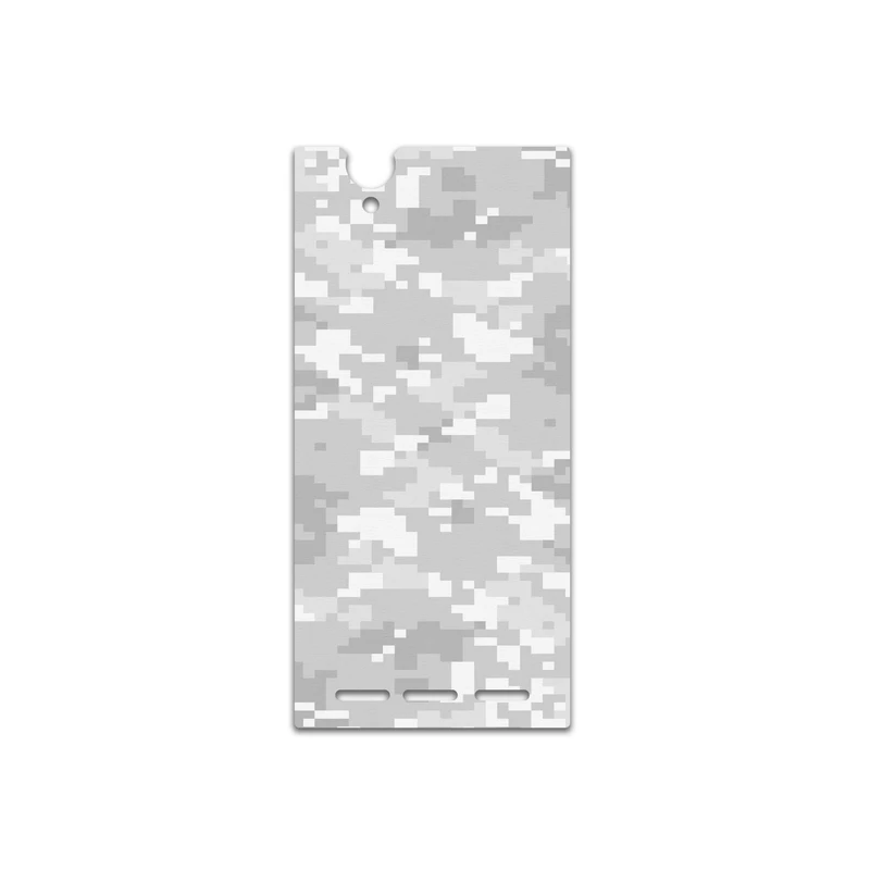 برچسب پوششی ماهوت مدل Army-Snow-Pixel مناسب برای گوشی موبایل سونی Xperia T2 Ultra