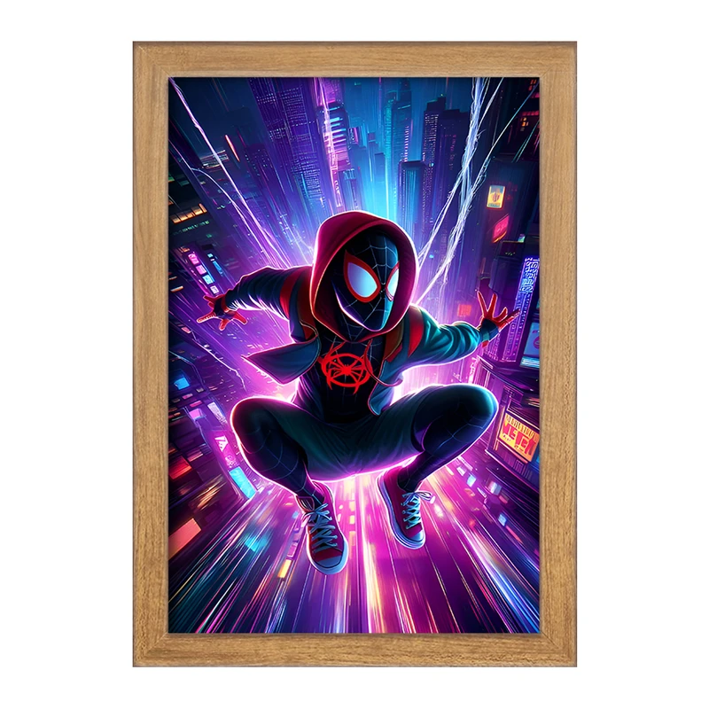 تابلو خندالو مدل مرد عنکبوتی (Spider Man) کد F8079