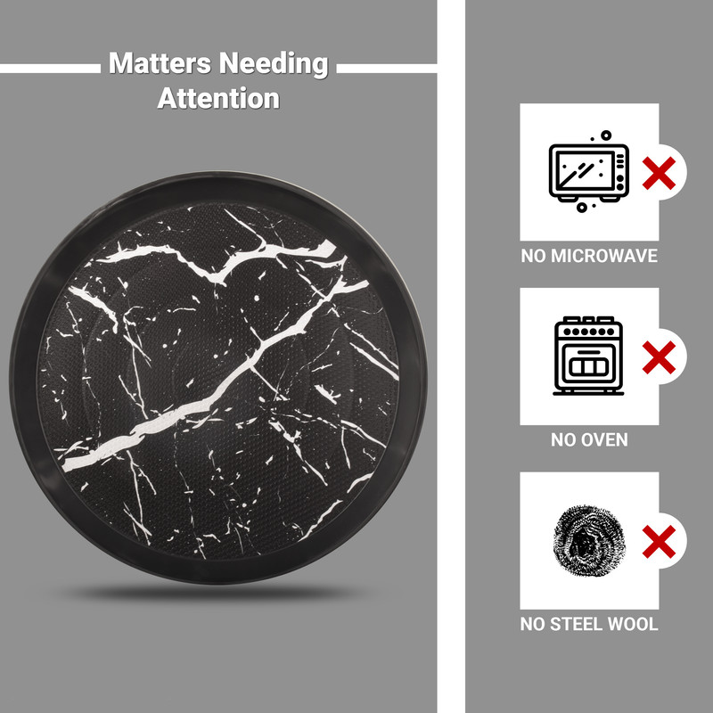 سینی بدون دسته مهروز مدل 6003طرح مرمر سایز 36*36 سانتی متر