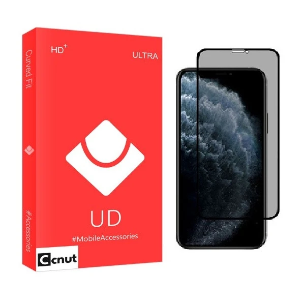 محافظ صفحه نمایش حریم شخصی کوکونات مدل PSP مناسب برای گوشی موبایل اپل iPhone 13promax