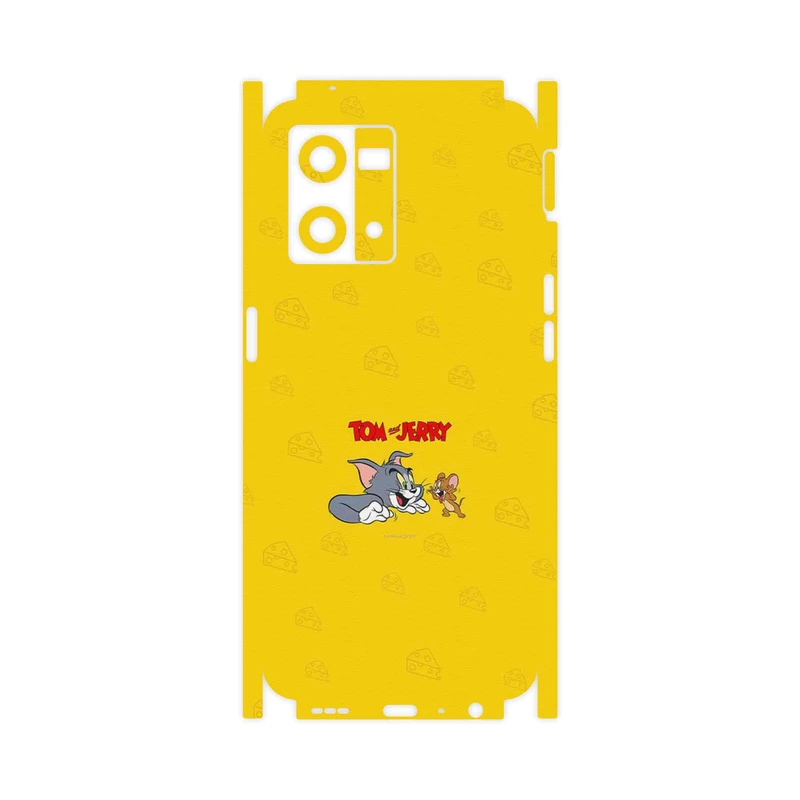 برچسب پوششی ماهوت مدل Tom and Jerry-FullSkin مناسب برای گوشی موبایل اپو Reno 8 4G
