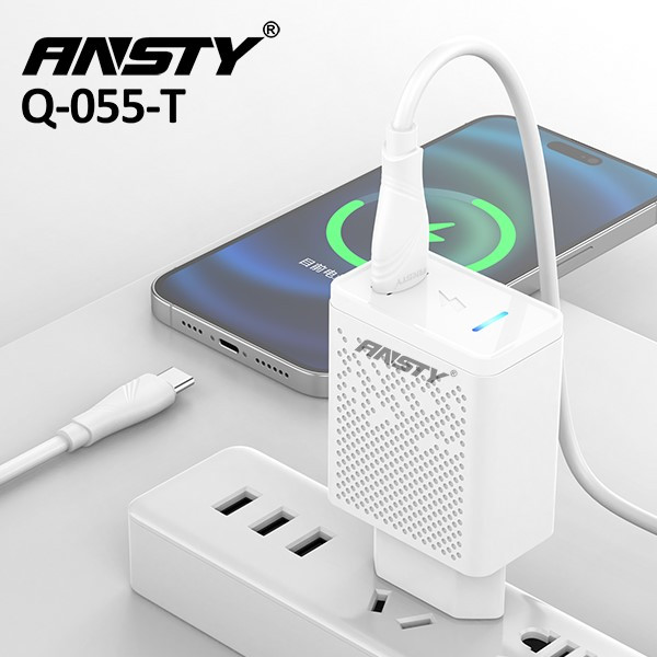 شارژر دیواری 25 وات انستی مدل A15 به همراه کابل تبدیل USB-C 3 در وبزینر شارژر دیواری 25 وات انستی مدل A15 به همراه کابل تبدیل USB-C
