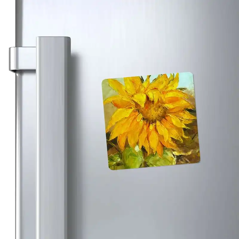 مگنت طرح نقاشی رنگ روغن مدل mg10370