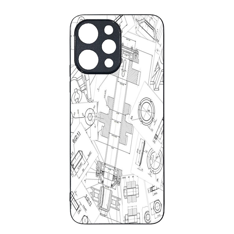 کاور طرح مهندسی مناسب برای گوشی موبایل شیائومی redmi 12 4g